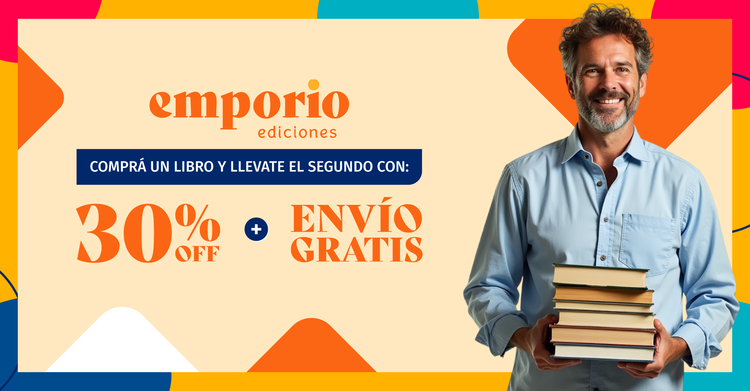 promo segundo libro 30%off emporio d